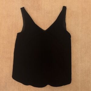 Loft XS Black Velvet Tank